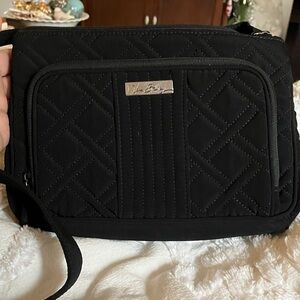 Vera Bradley Black Quilted Crossbody Bag